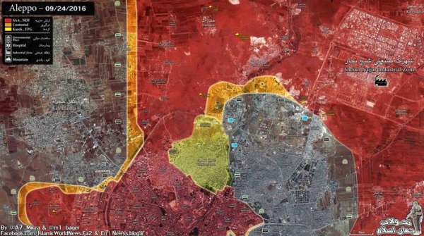 В Сирии продолжаются бои за освобождение Алеппо