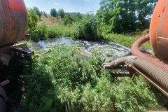 В российском регионе появилось озеро из нечистот